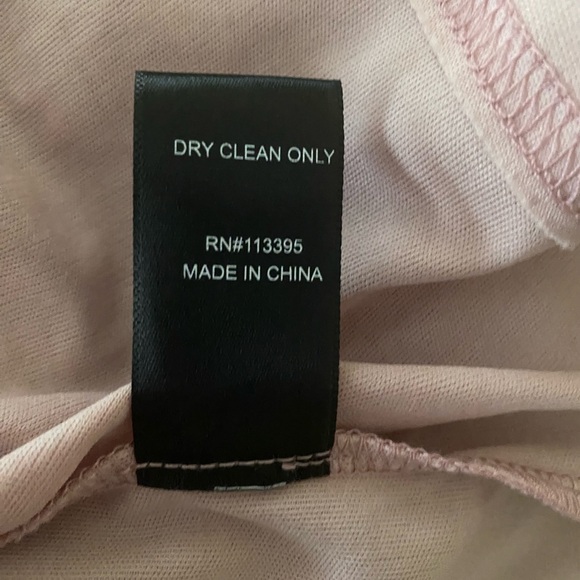 Ark & Co Lace Mini Dress Dusty Rose Pink Sleeveless Boho Size Large Fit & Flare - Picture 6 of 6